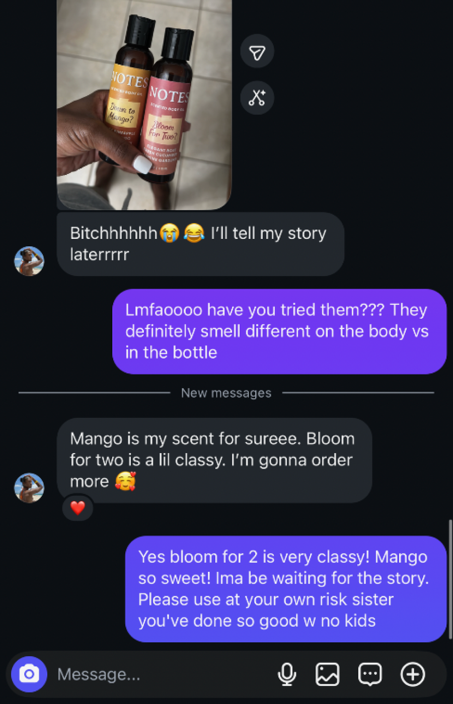 Customer testimonial